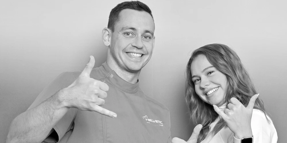 Dentálhigiénikus instruálás közben